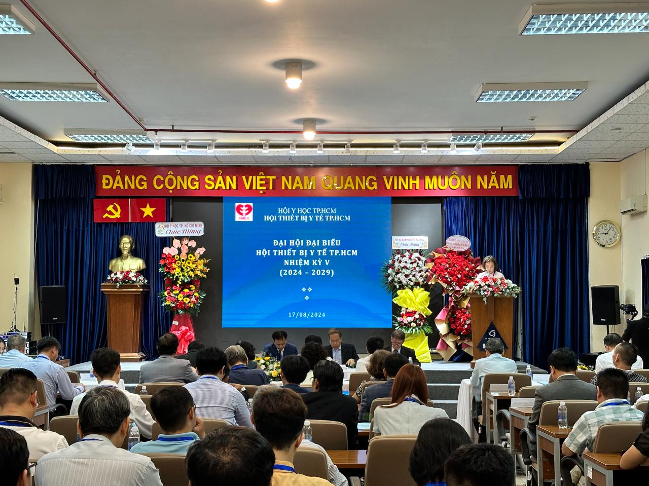 Sagomed đồng hành cùng Đại hội Thiết bị Y tế TP. HCM lần thứ V, nhiệm kỳ 2024 – 2029
