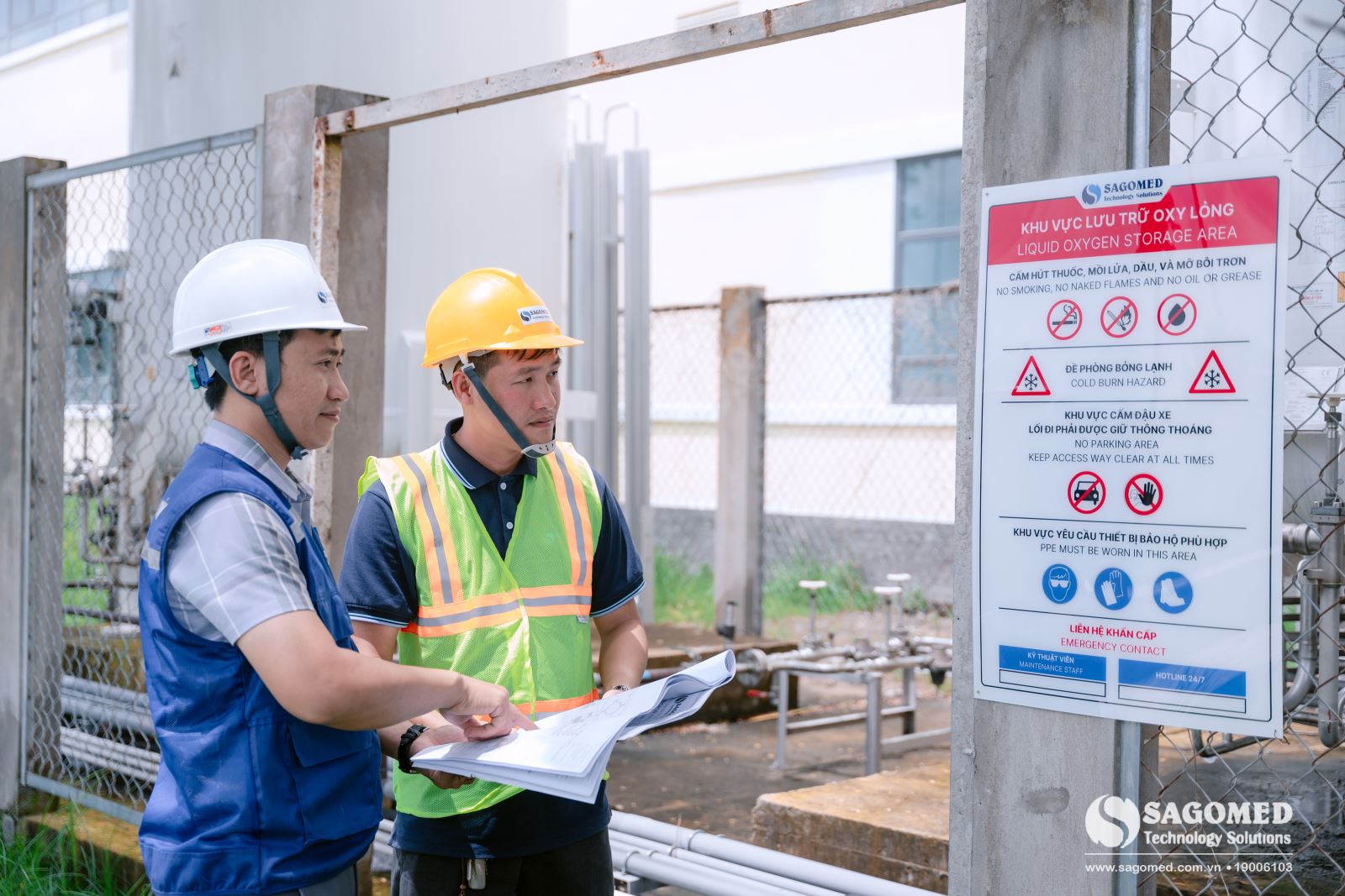SAGOMED Hoàn Thành Dự Án Hệ Thống Khí Y Tế Tại Bệnh Viện Đa Khoa Khu Vực Củ Chi