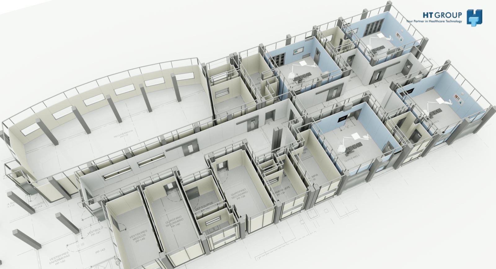 Sự khác biệt giữa Nội thất phòng mổ Modular và Non-Modular