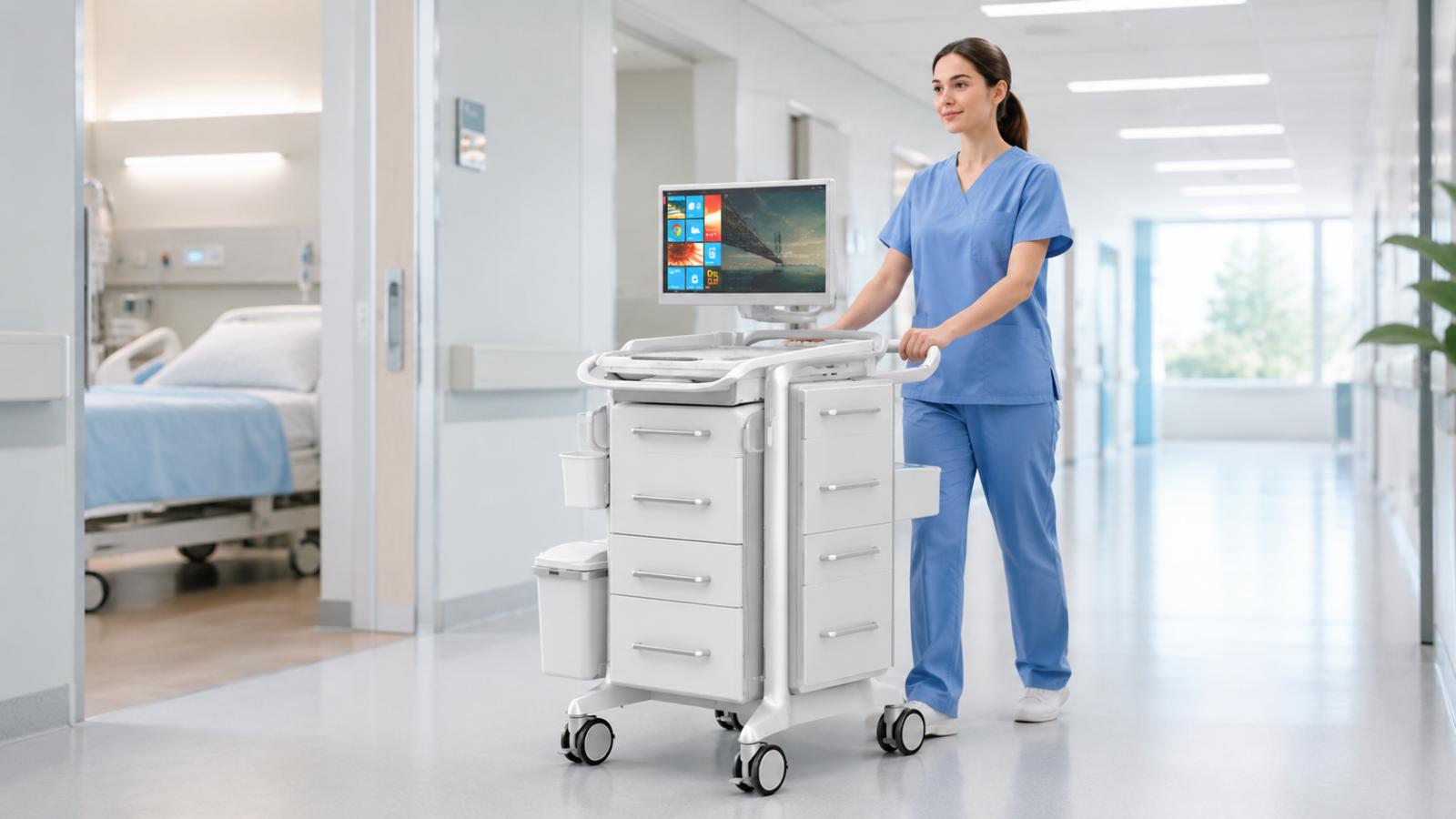 Tiêu chí lựa chọn xe đẩy điều dưỡng cho bệnh viện