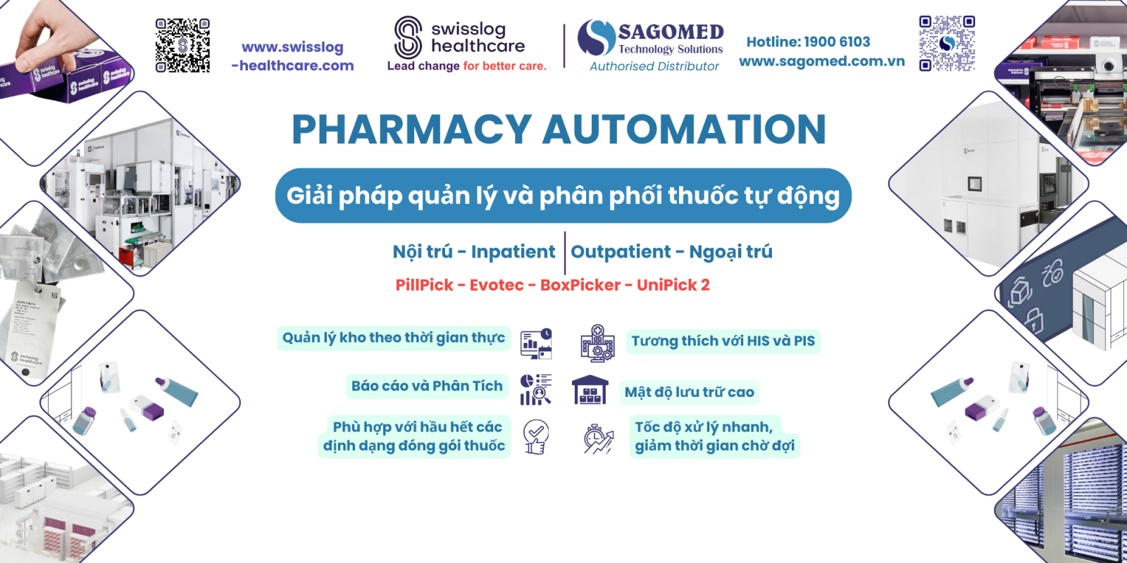 Sagomed lần đầu tiên giới thiệu Giải pháp Tự động hóa nhà thuốc tại Hội nghị Khoa Học Dược Bệnh Viện Hà Nội Mở Rộng 2024