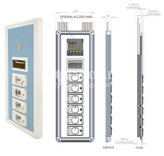 Hộp van khu vực Medizone