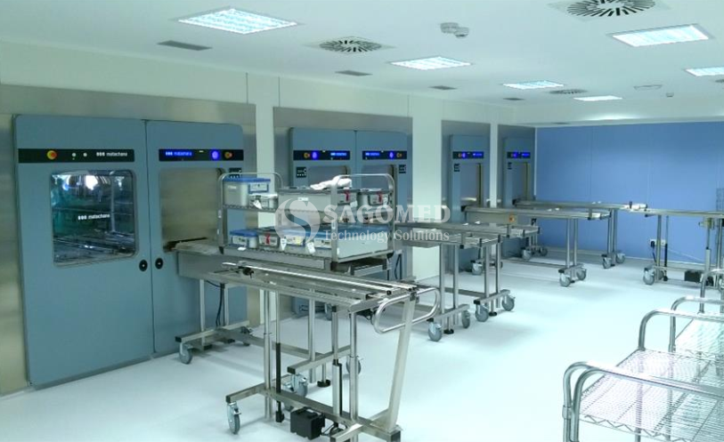 Solution for Equipment and Tools of CSSD Control Center