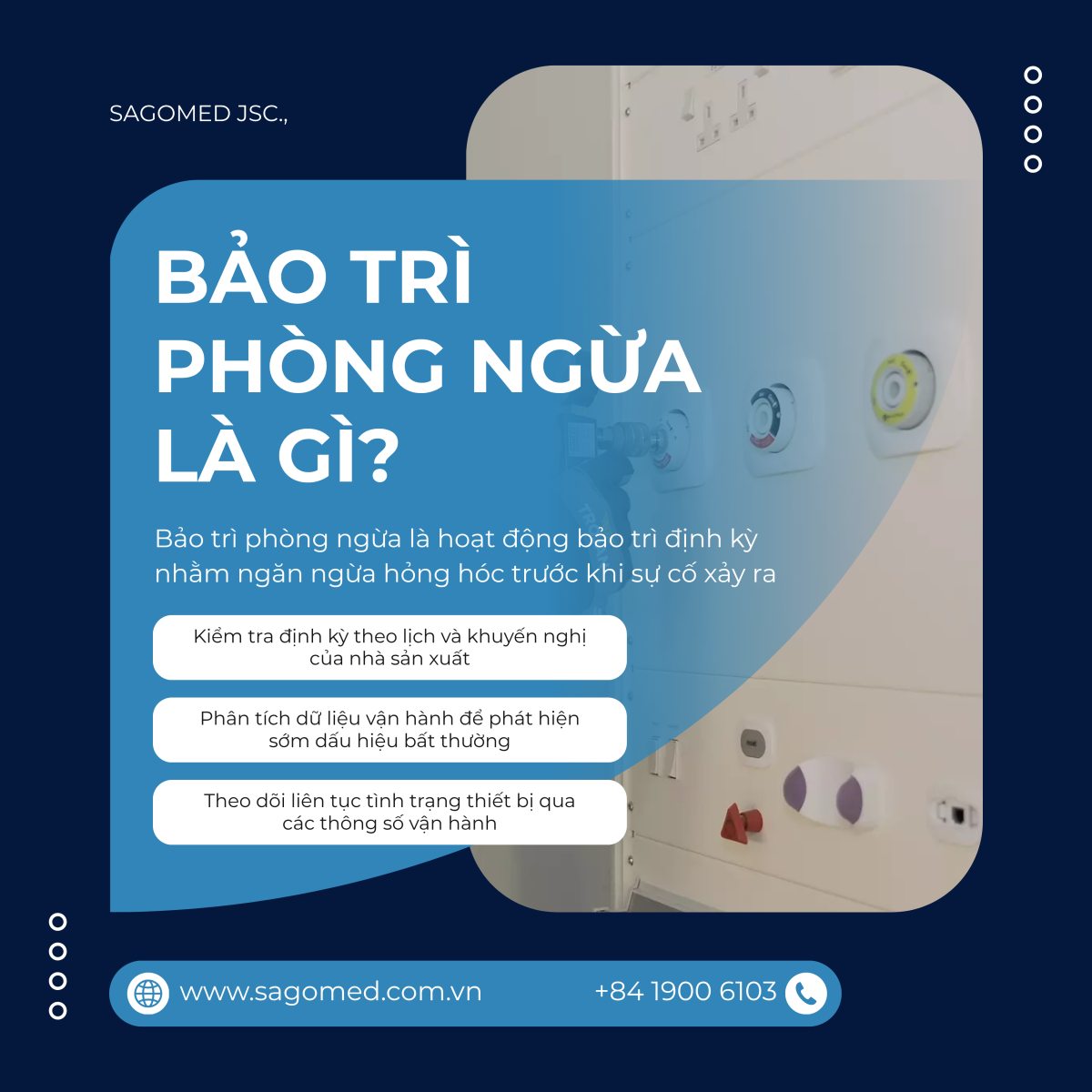Bảo trì phòng ngừa là gì? Vì sao điều này lại quan trọng trong vận hành hệ thống khí y tế?