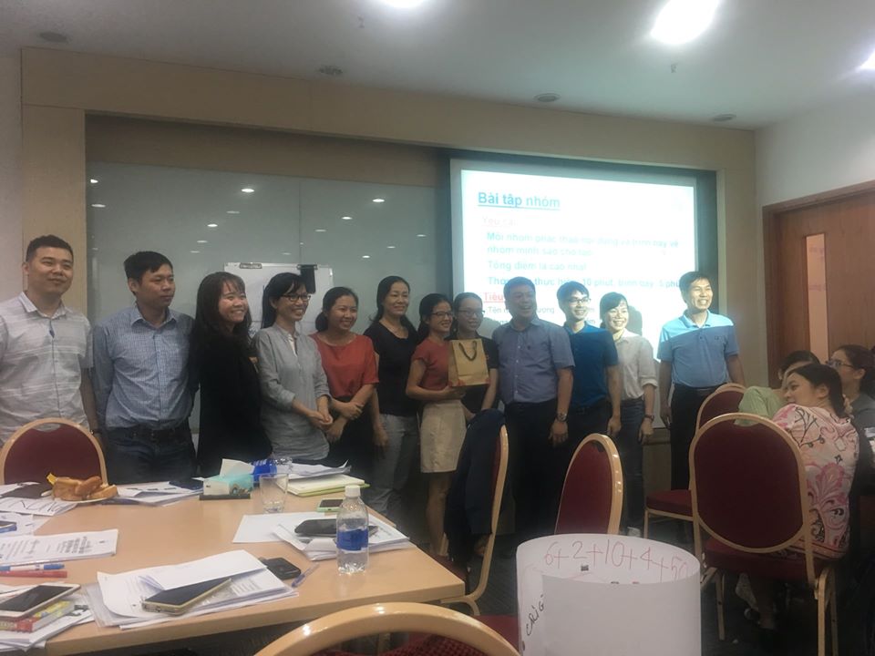 Nhân viên Sagomed tham dự  Khoá đào tạo cho các Quản lý cấp trung
