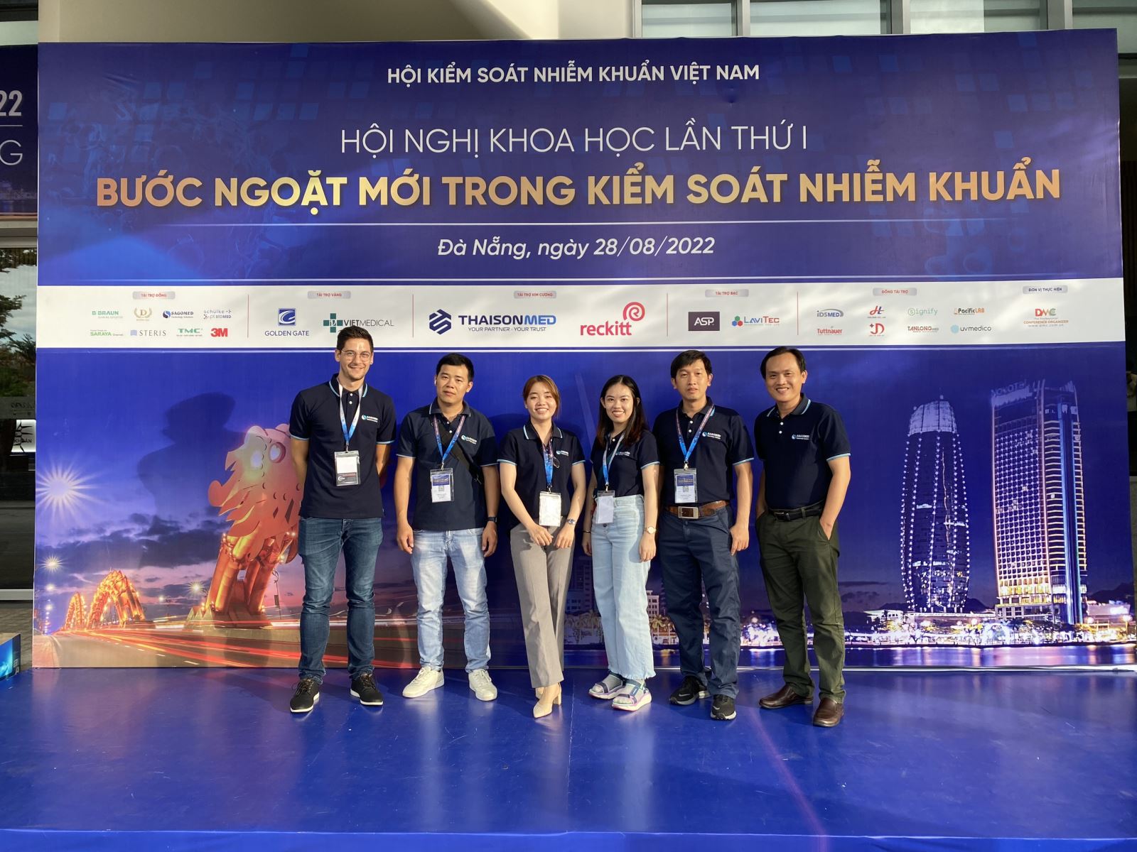 SAGOMED vinh dự tham gia Hội nghị Khoa học Kiểm soát Nhiễm khuẩn lần thứ I ngày 28/8/2022 tại Đà Nẵng với tư cách là nhà tài trợ Đồng