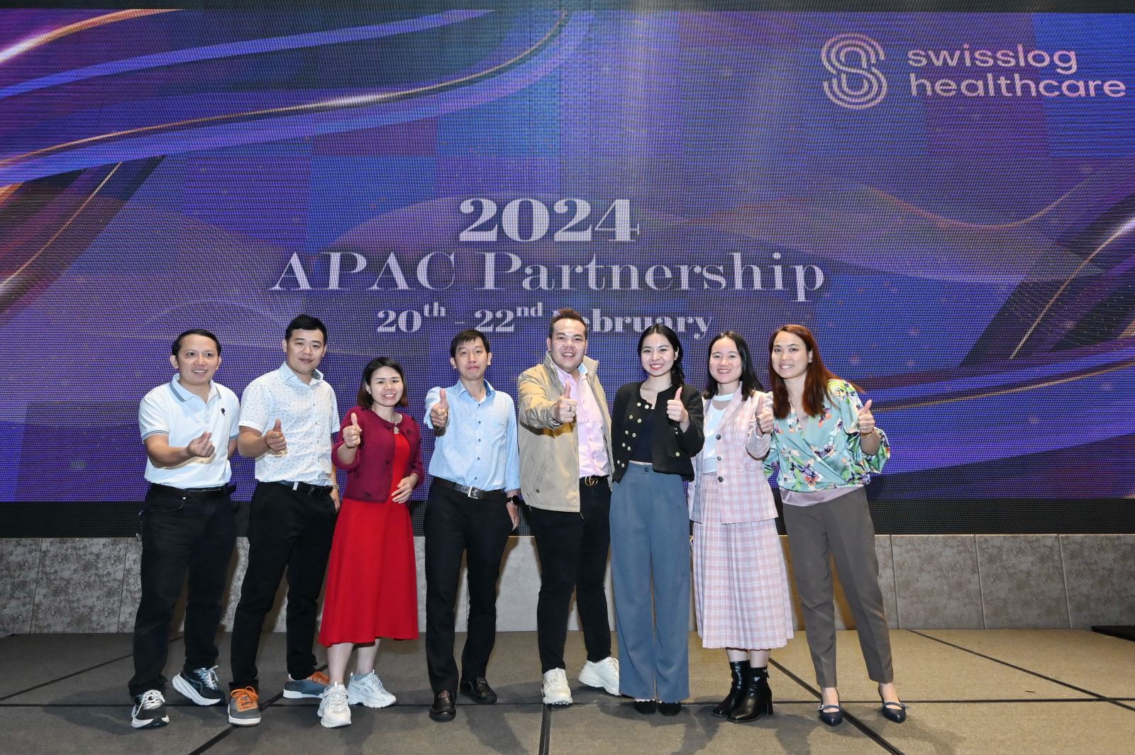 Khai xuân 2024, Sagomed gặt hái thành công tại Hội nghị APAC Partnership của Swisslog Healthcare